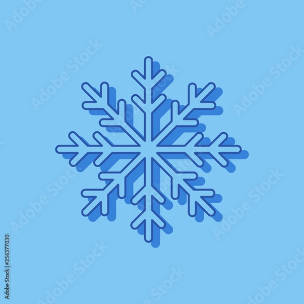 Fototapeta Snowflake