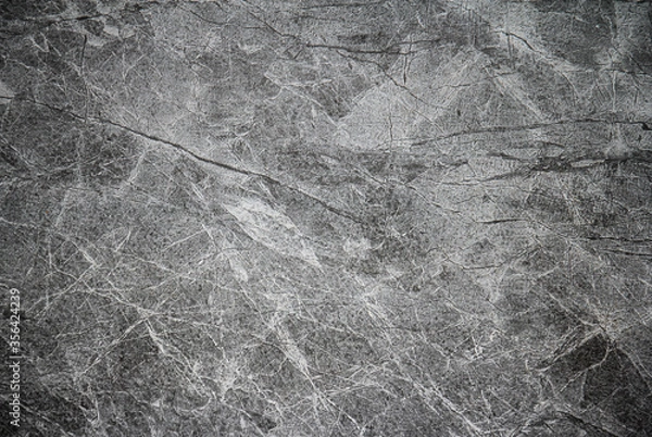 Fototapeta Black marble stone wall or floor texture background 