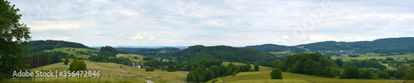 Obraz Nördlicher Odenwald, Panorama 