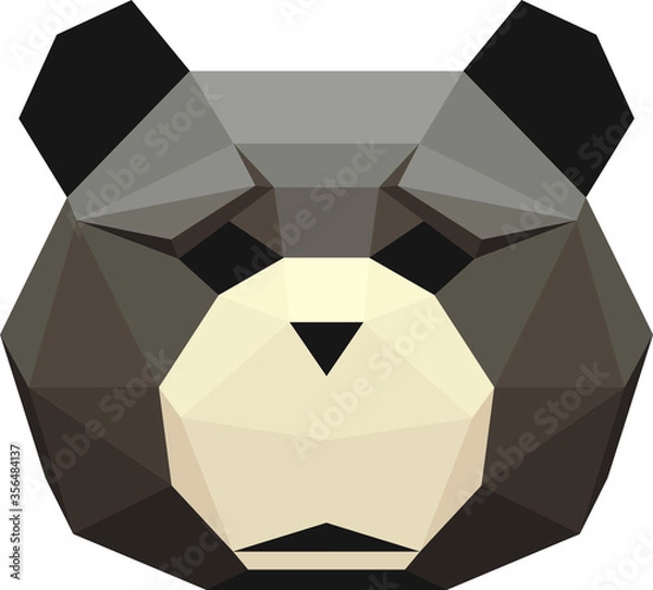 Fototapeta abstract geometric shapes