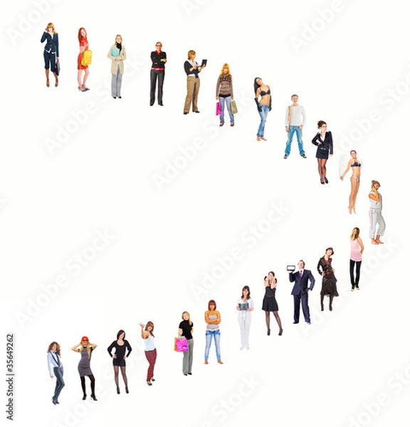 Obraz Symbol Support Work