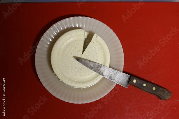 Obraz cheese and knife