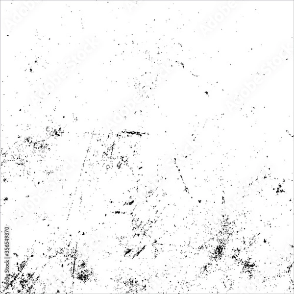 Fototapeta Vector grunge black and white abstract background.