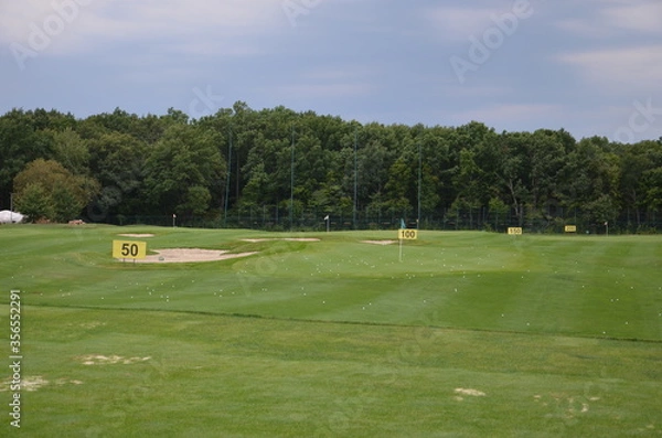 Obraz golf course on the golf course