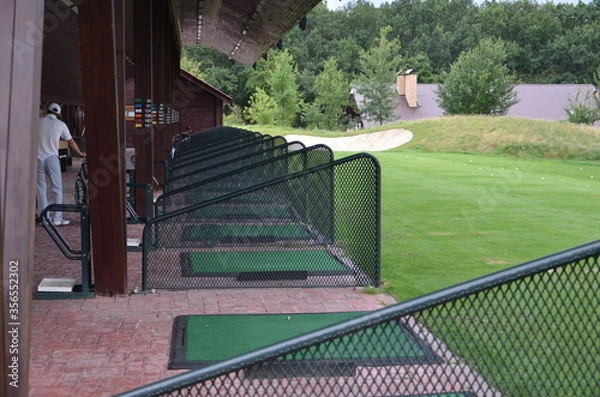 Obraz golf course training  area