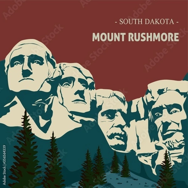 Obraz mount rushmore