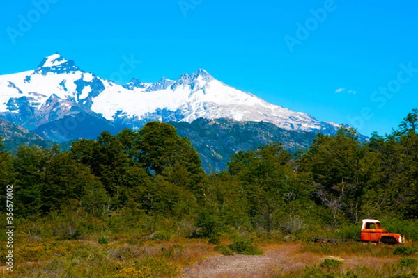 Obraz Andes Mountains in Patagonia - Chile