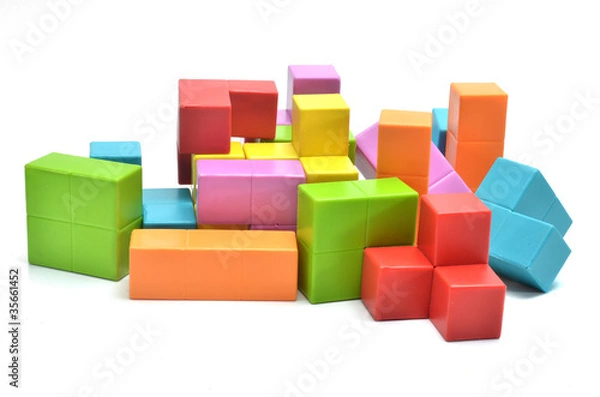 Obraz Piezas de colores