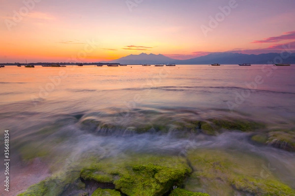 Obraz sunset at the beach