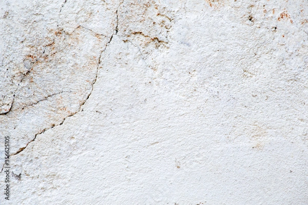 Obraz White concrete wall texture background 