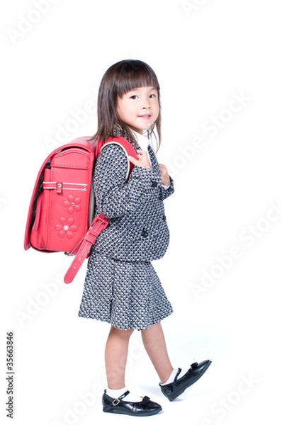 Fototapeta ランドセル女子