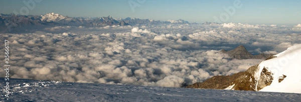 Fototapeta Over the clouds