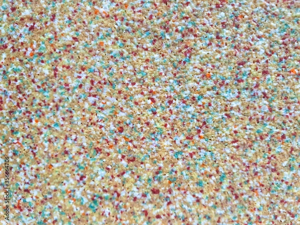 Obraz The pigment of the plastic spreads into small dots.abstract background.The surface is rough.monochrome color.