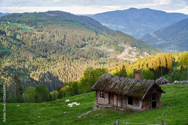 Obraz Old place in Hallingdal