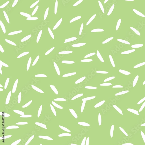 Fototapeta Simple seamless rice grain pattern