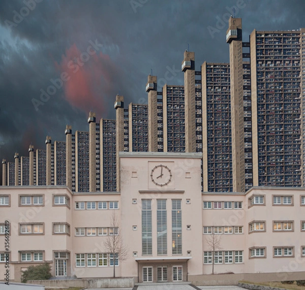 Obraz Surreale Architektur