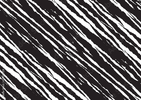 Fototapeta Abstract styled animal skin tiger seamless pattern design.