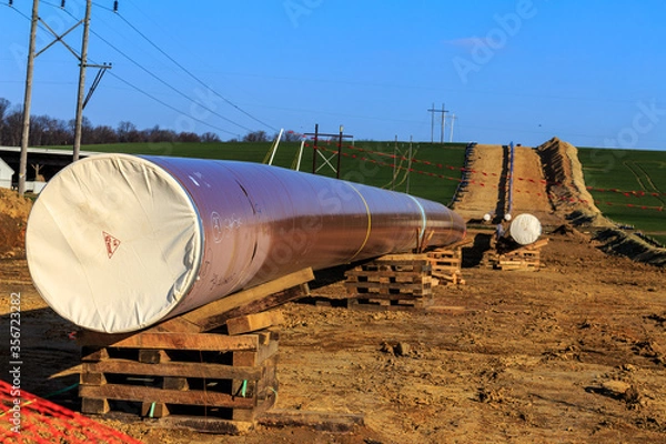 Fototapeta Build a New Pipeline