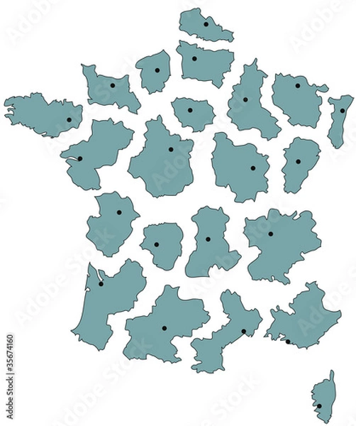 Fototapeta // Régions //