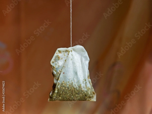 Obraz nasser Teebeutel