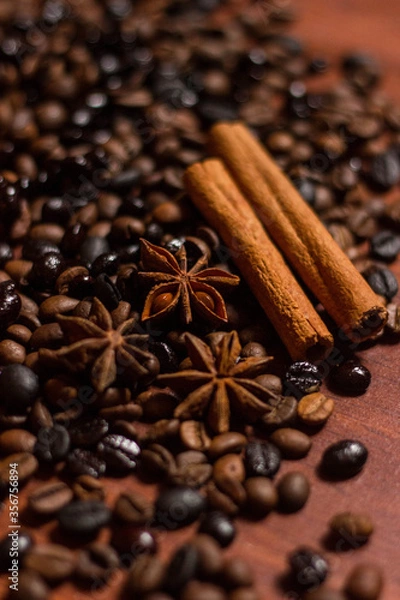 Obraz Café, Canela y Anís