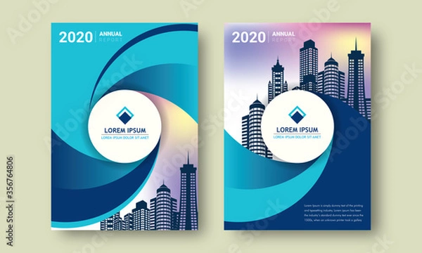 Obraz annual report, annual report cover, annual report design, brochure