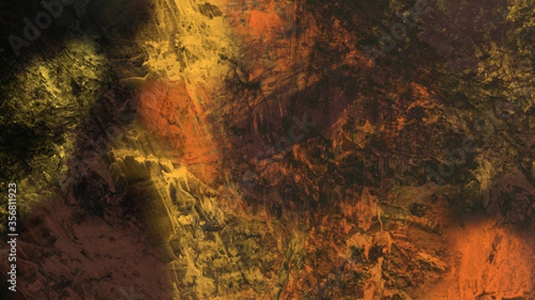 Obraz Abstract digital painting, textured background