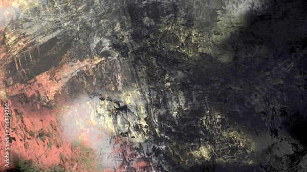 Obraz Abstract digital painting, textured background