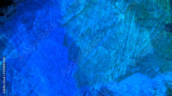 Fototapeta Abstract digital painting, textured landscape background