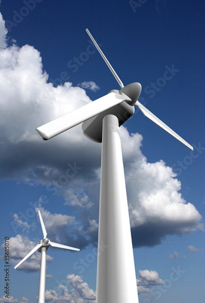Obraz Wind power plants