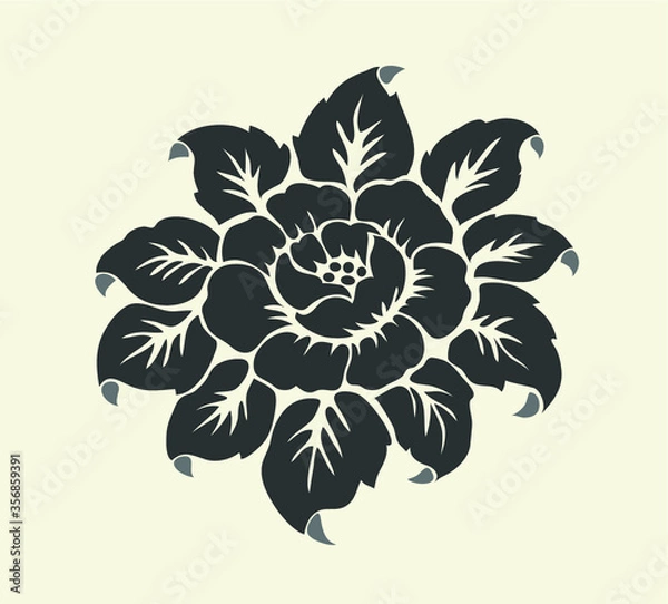 Fototapeta vector floral background