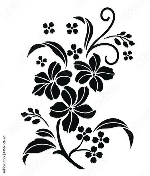 Obraz floral design element
