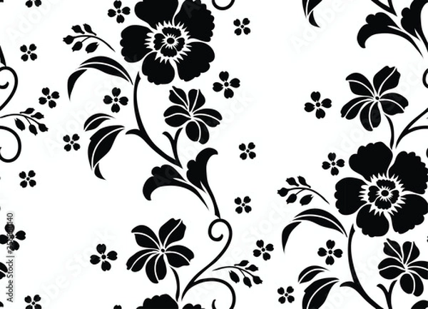 Obraz seamless floral background
