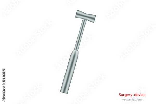 Obraz hammer isolated on white background