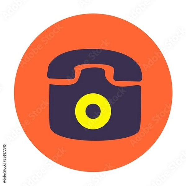 Fototapeta vector phone icon essential