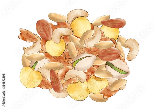 Obraz ミックスナッツ