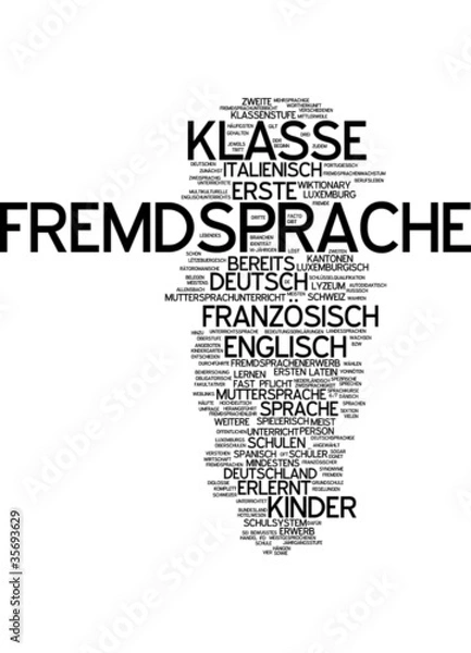 Obraz Fremdsprache
