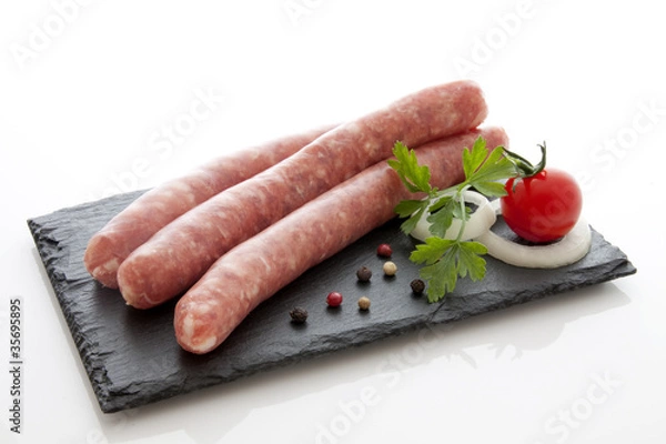 Obraz Półmisek kiełbasek