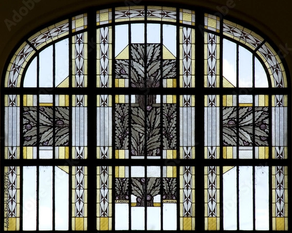 Obraz witraż - Limoges