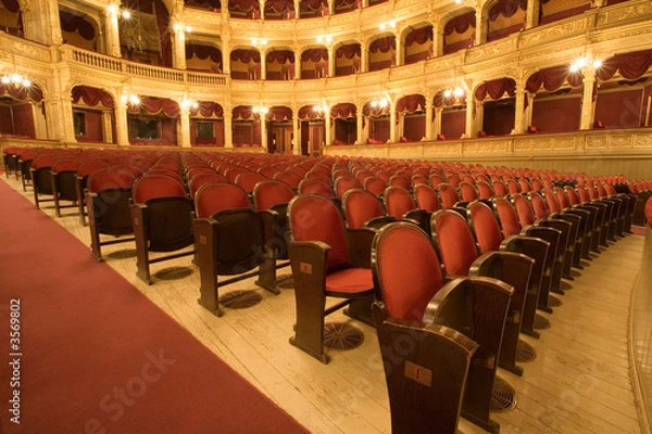 Obraz inside an old theater