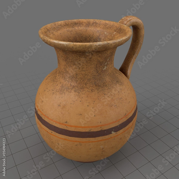 Obraz Garnek ceramiczny