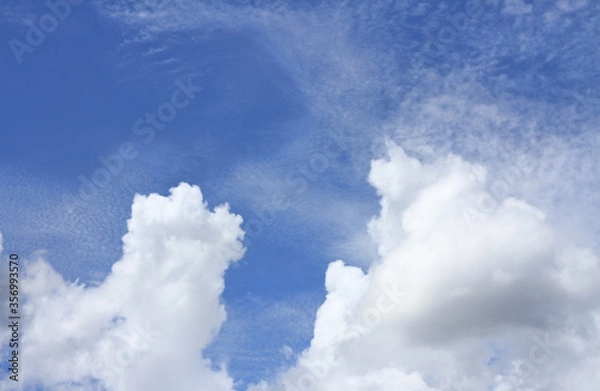Fototapeta clouds and blue sky for background
