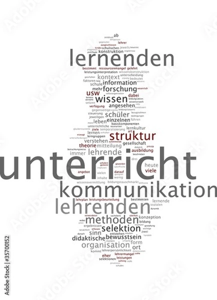 Fototapeta Unterricht