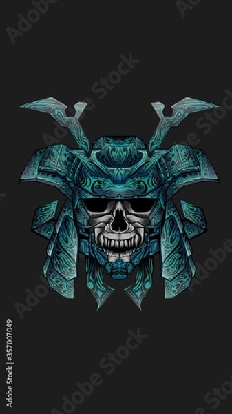 Obraz japanesse onimask