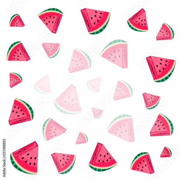 Fototapeta Background of watermelons