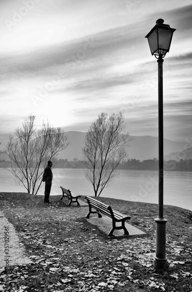 Fototapeta Winter Lake