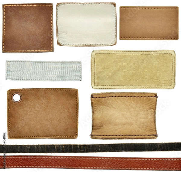 Obraz Etykiety dżinsów