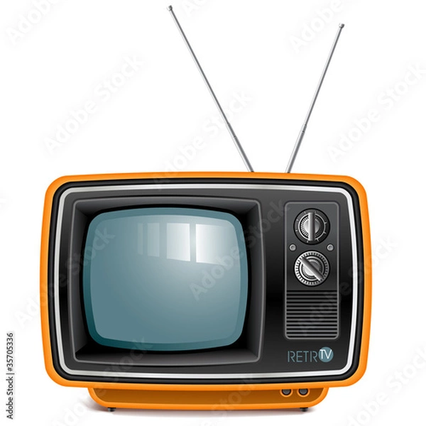 Obraz retro tv