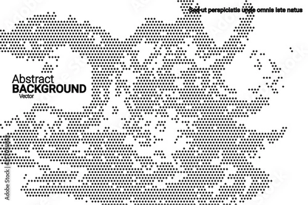 Obraz Halftone vector background