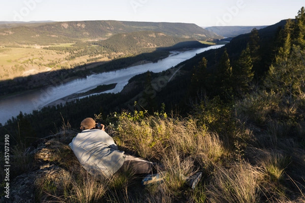 Obraz Overlooking the Fraser River
